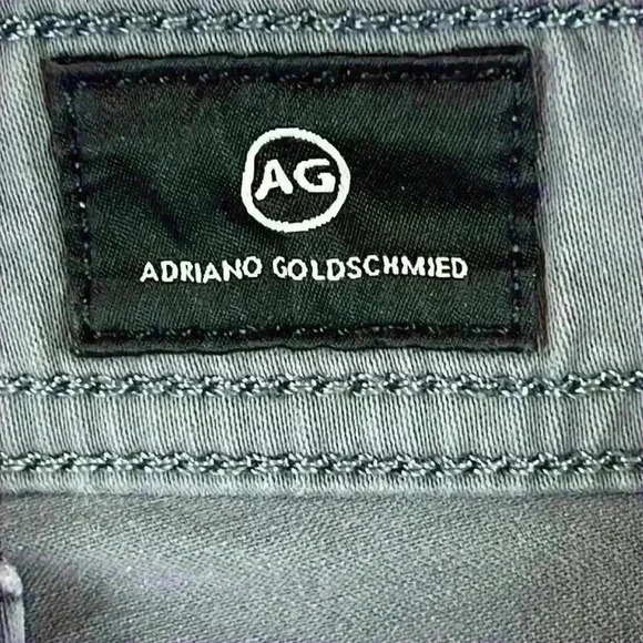 AG Adriano Goldschmidt Women’s Jeans 31” Waist Gray Straight Leg - Picture 3 of 7